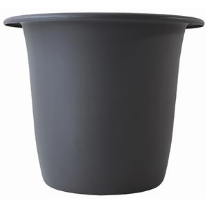 HomeLeisure 350m Charcoal Balconia Round Planter