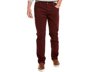 Hudson Jeans Blake Burgundy Slim Straight Leg