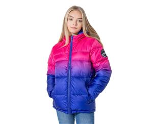 Hype Fade Kids Girls Puffer Jacket - Multi