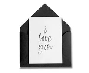 I Love You Card