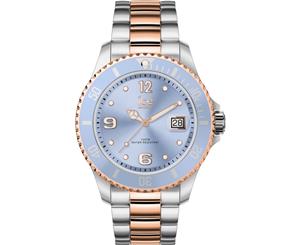 ICE steel - Sky silver rose-gold - Medium - 3H