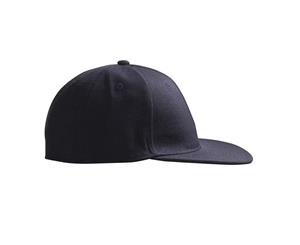 Id Childrens/Kids Modern Baseball Cap With Flat Shade (Navy) - ID379