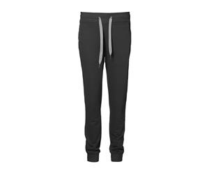 Id Womens/Ladies Sporty Loose Fitting Sweatpants/Jogging Bottoms (Black) - ID368