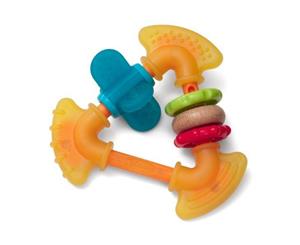 Infantino Go Gaga - Baby Chewy Teether Rattle BPA Free