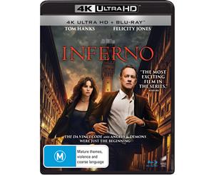 Inferno 4K Ultra HD Blu-ray UHD Region B