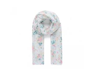 Intrigue Womens/Ladies Green Floral Pint Scarf (Green) - JW506