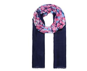 Intrigue Womens/Ladies Ombre Circle Print Scarf (Blue) - JW253