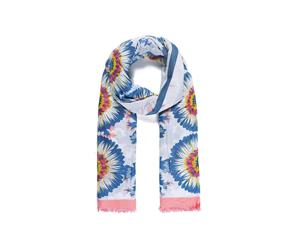 Intrigue Womens/Ladies Sunflower Print Scarf (Blue) - JW899