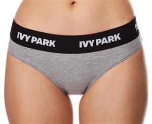 Ivy Park Women's Soft Touch Brief - Grey Marle