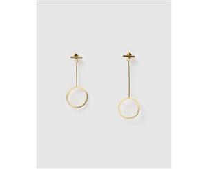 Izoa Balance Earrings Gold