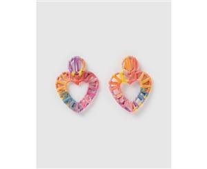 Izoa Craft Earrings Rainbow