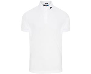 J.Lindeberg M KV Reg TX Jersey Polo - White