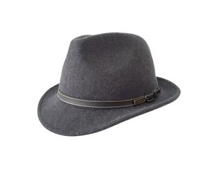 Jacaru 1848 Trilby Wool Hats - Grey