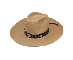 Jack Daniels Soft Wool Beige Water Repellant Hat
