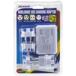 Jackson Worldwide USB Charger Adaptor