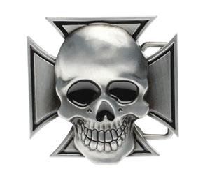 Jilted Generation Unisex Buckle - Cross/Skull