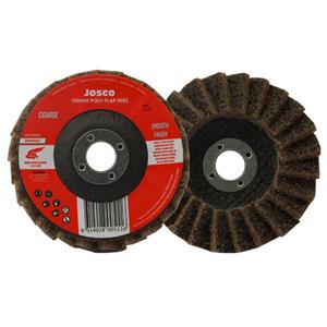 Josco 100mm Coarse Brown Surface Conditioning Flap Disc