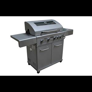 Jumbuck 4 Burner Hooded Comet Plus BBQ with Side Burner