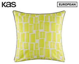 KAS Alika Euro Pillowcase - Citrus