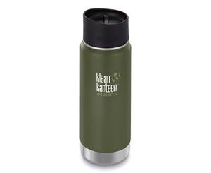 KLEAN KANTEEN INSULATED WIDE CAFE CAP 16oz 473ml FRESH PINE