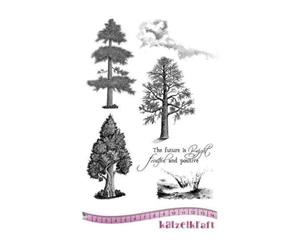 Katzelkraft Unmounted Rubber Stamp - Fruitful A5