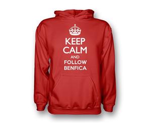 Keep Calm And Follow Benfica Hoody (red)