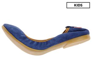 Kickers Girls' Ballet Flats - Blue