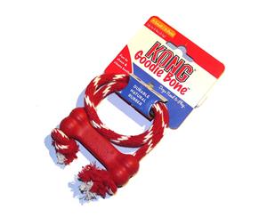 Kong Goodie Bone with Rope - Extra Small