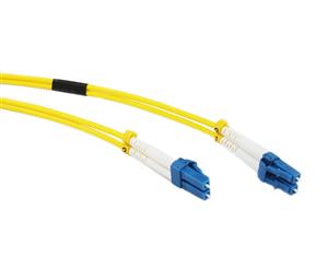 Konix 10M LC-LC OS1/OS2 9/125 Singlemode Duplex Fibre Patch Cable