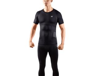 LP Support - Men's Shoulder Support Compression Top S/S - Black