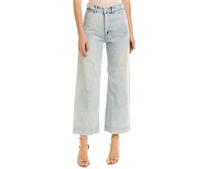 La Vie Rebecca Taylor Nuage Wash Cropped Wide Leg