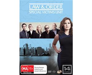 Law and Order Special Victims Unit Season 14 DVD Region 4