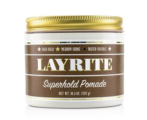 Layrite Superhold Pomade (High Hold Medium Shine Water Soluble) 297g/10.5oz