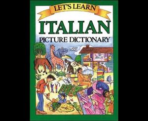 Let's Learn Italian Picture Dictionary Trade Edition