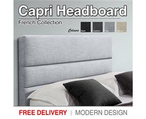 Light Grey Capri Bed Head