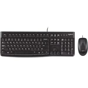 Logitech Desktop MK120 Wired Keyboard and Mouse Combo