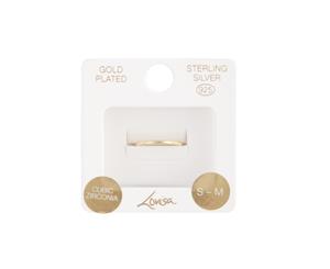 Lovisa Gold Plated 925 SS Thin Band Ring