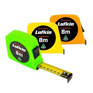 Lufkin 8m Fluorolok Tape Measure