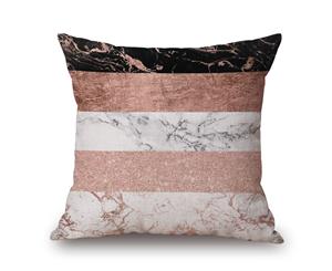 Marble Patterns on Cotton&linen Pillow Cover 80703