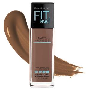 Maybelline Fit Me Matte & Poreless Mattifying Liquid Foundation - Nutmeg 365