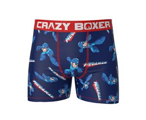 Mega Man Blue And Red Men's Boxers