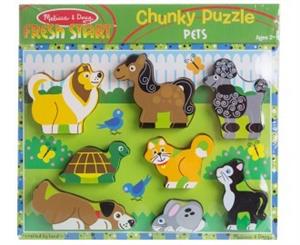 Melissa & Doug Chunky Pets Puzzle