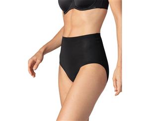 Mey Women 79528 Natural Second Me Cotton Highwaist Brief - Black