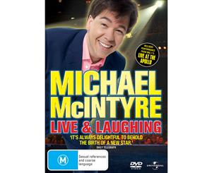 Michael McIntyre Live and Laughing DVD Region 4