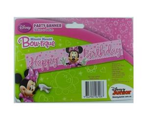 Minnie Mouse Bow-tique Giant Banner