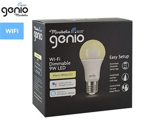 Mirabella 9W Genio Wi-Fi Dimmable E27 LED Globe - Warm White