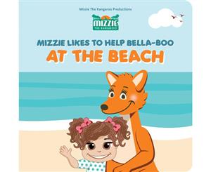 Mizzie the Kangaroo At the Beach Interactive Touch & Feel Book