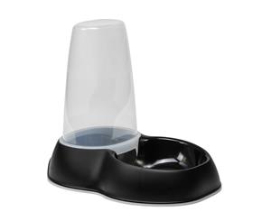 Moderna Sensiflo Pet Food Dispenser 1.5L Gravity Feeder Black