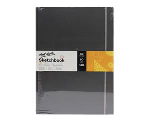 Mont Marte Signature Sketch Book - Hardbound A3 110gsm 80 Sheet