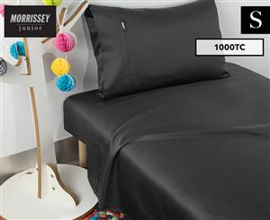 Morrissey Junior 1000TC Cotton Rich Single Bed Sheet Set - Fossil